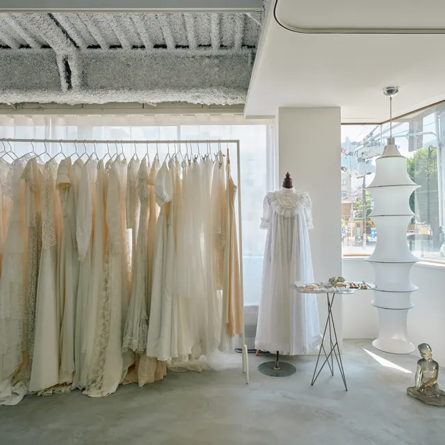 YOHAKU vintage wedding dress 竣工写真 1