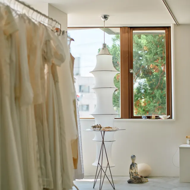YOHAKU vintage wedding dress 竣工写真 6