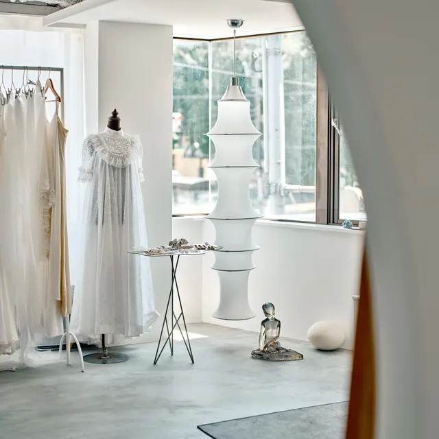 YOHAKU vintage wedding dress 竣工写真 16